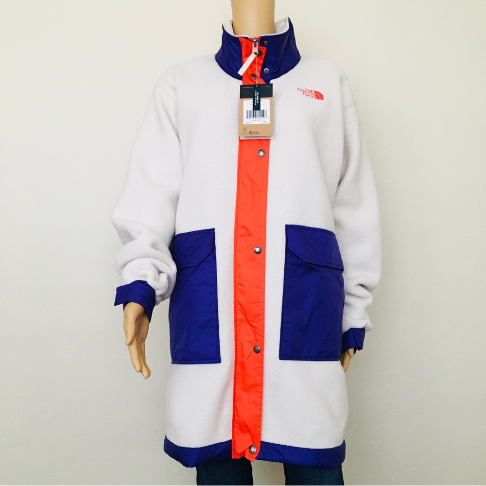 The North Face Color Block Fleece Jacket Women’s Size XL